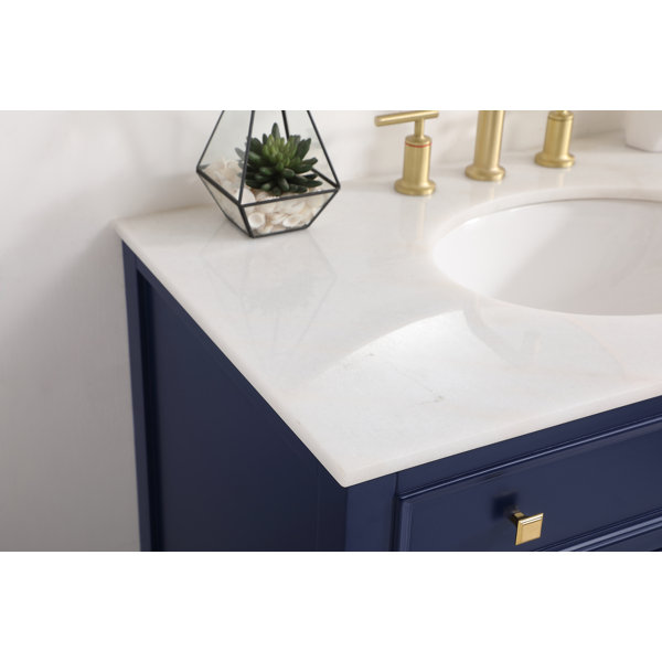 Rosecliff Heights Adelbert 36'' Freestanding Single Bathroom Vanity